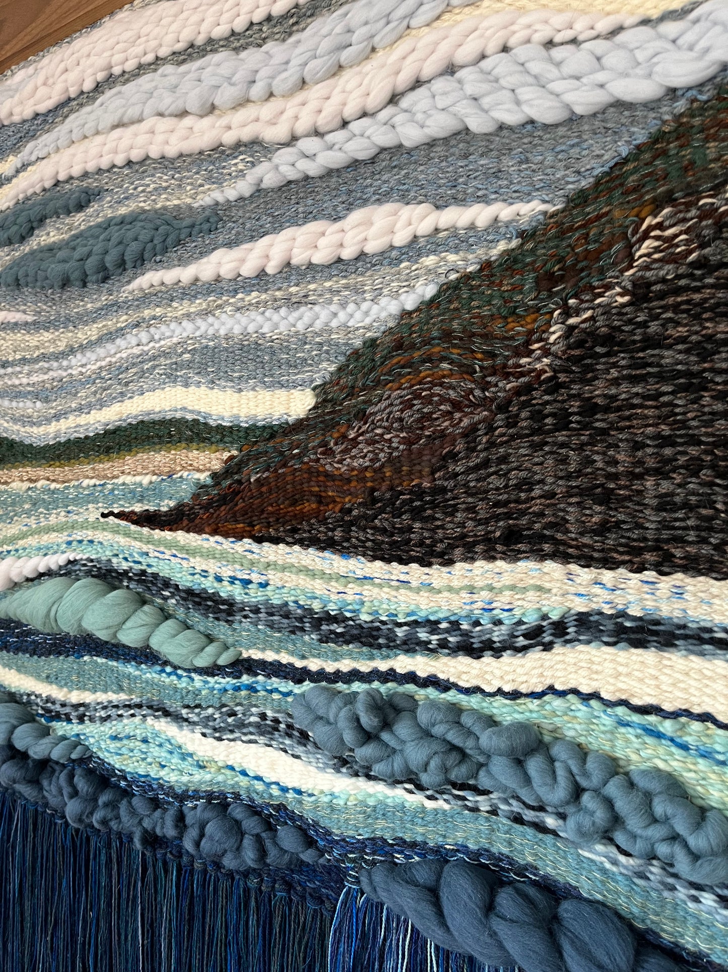 The Call To Shore - Extra Large Handwoven Tapestry