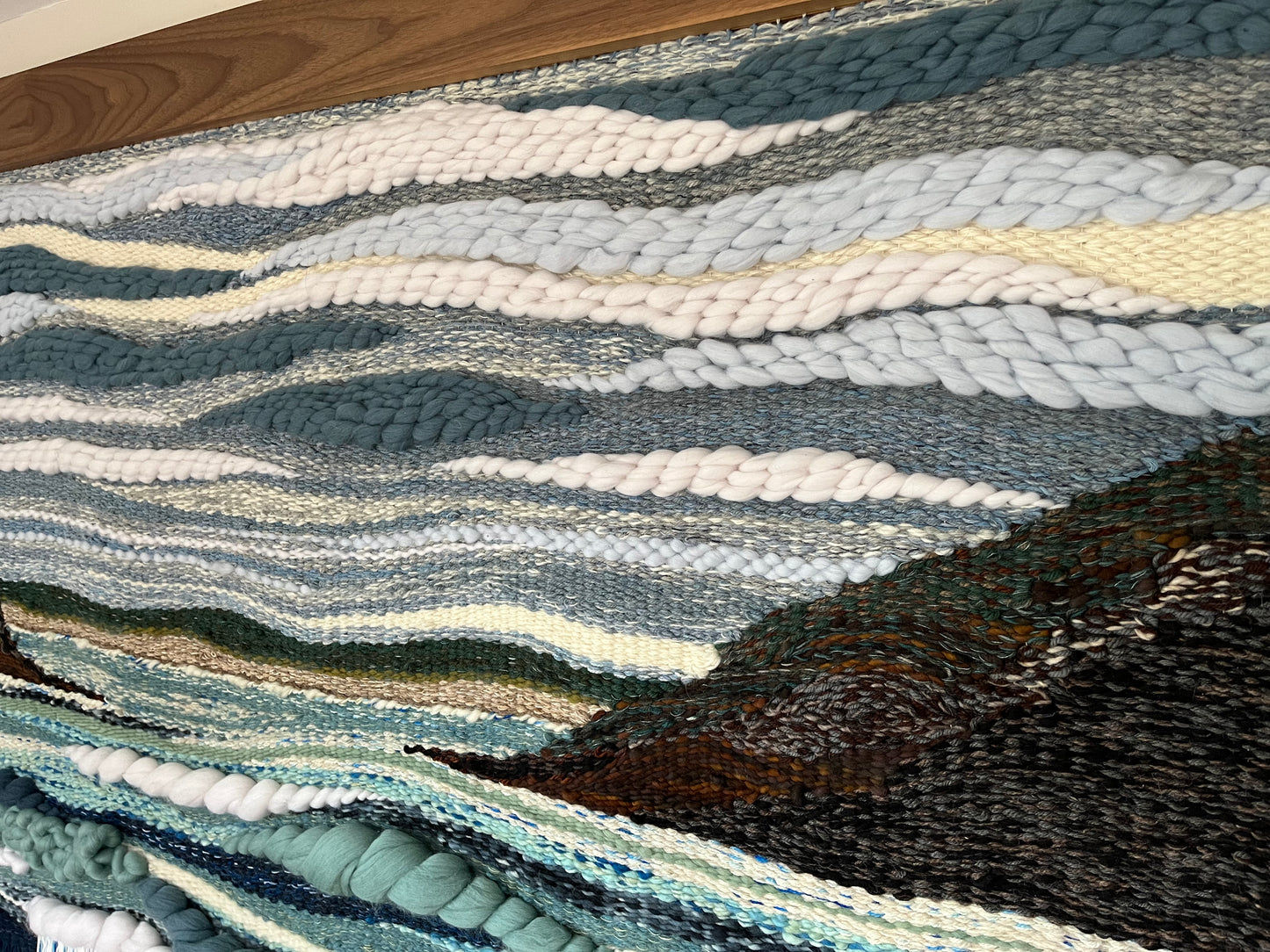 The Call To Shore - Extra Large Handwoven Tapestry