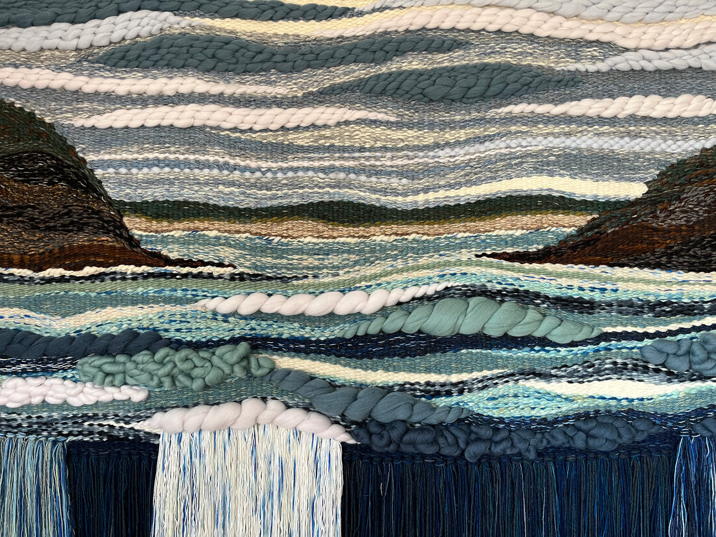 The Call To Shore - Extra Large Handwoven Tapestry