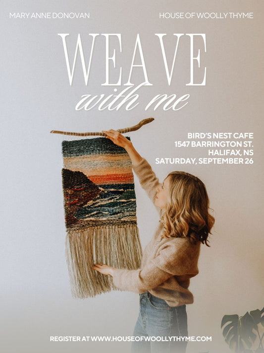 Tapestry Weaving Workshop (September 26, 2026) at Bird’s Nest Cafe