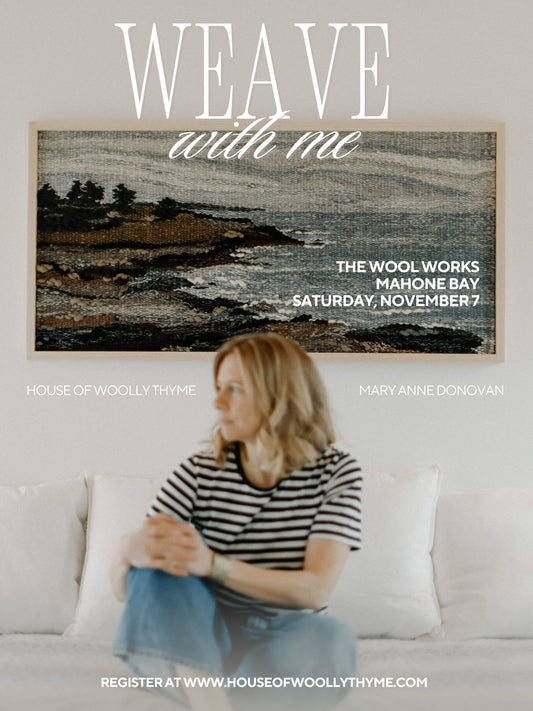 Tapestry Weaving Workshop at The Wool Works (Mahone Bay) Saturday, November 7